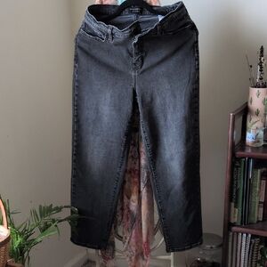 Banana Republic Black Straight Leg Jeans